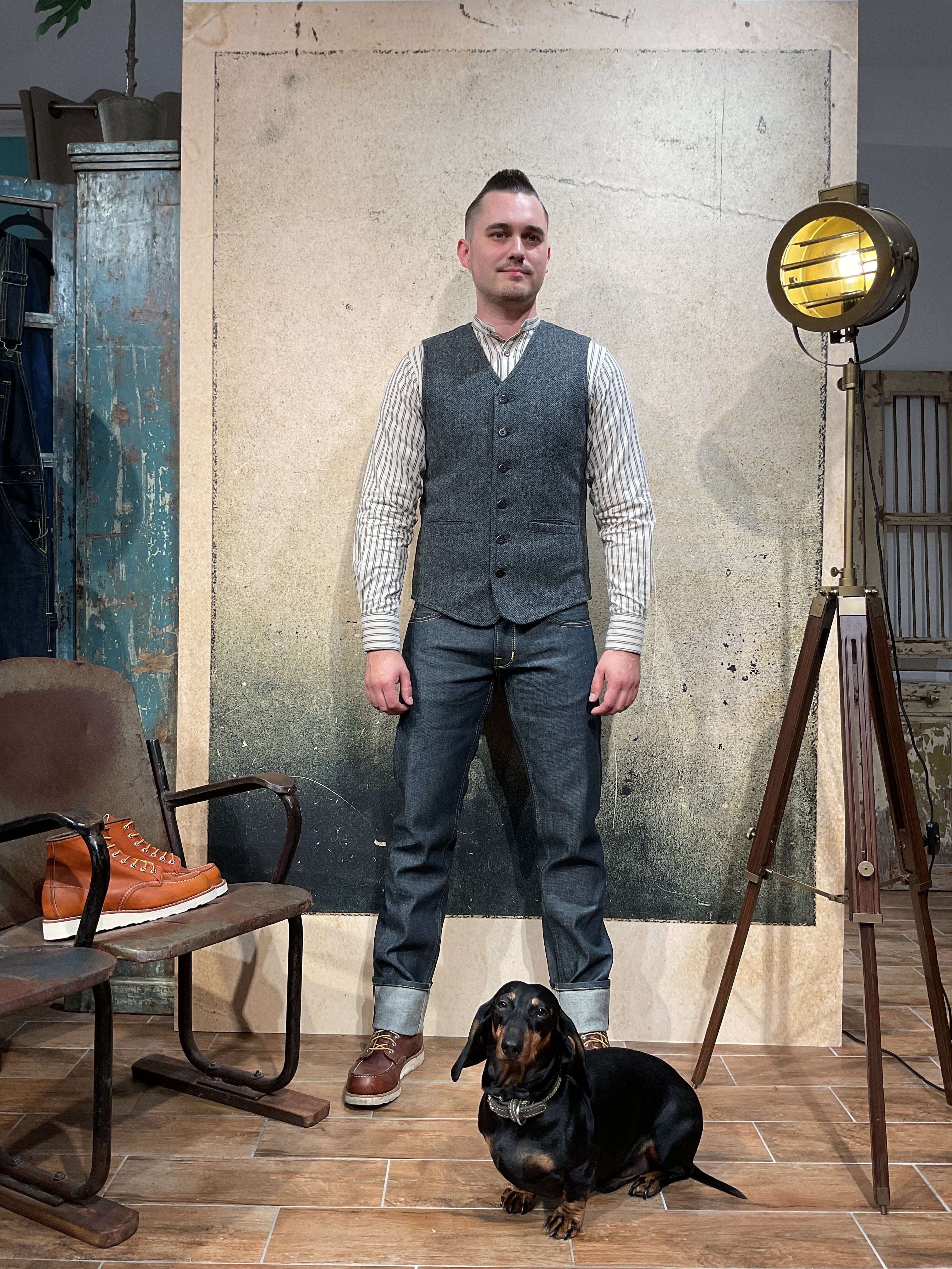 Pike Brothers 1937 Hauler Vest Dundee Grey