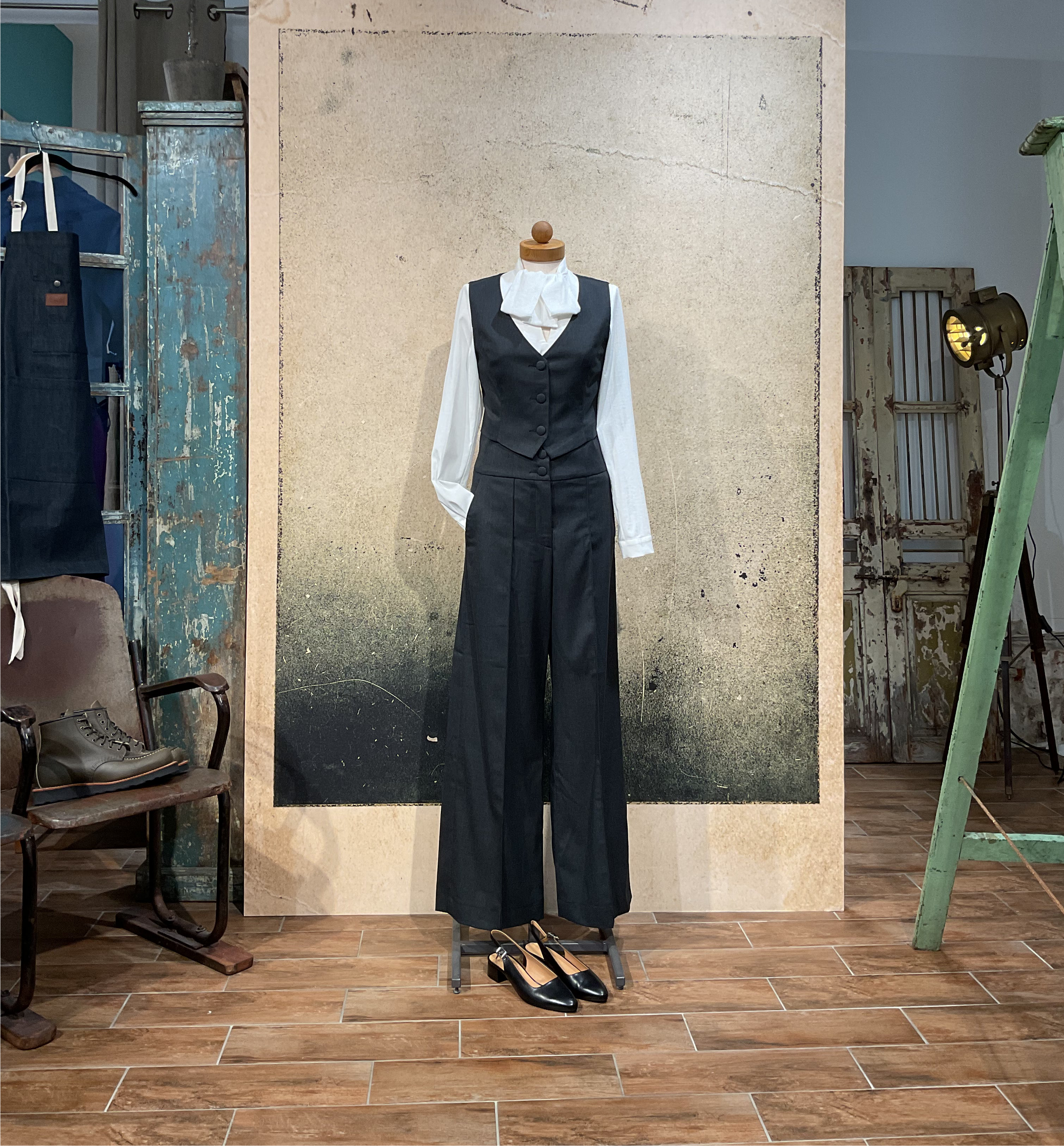 FEMKIT FEMKIT TAILLENHOSE B.O.N.N.Y darkgrey