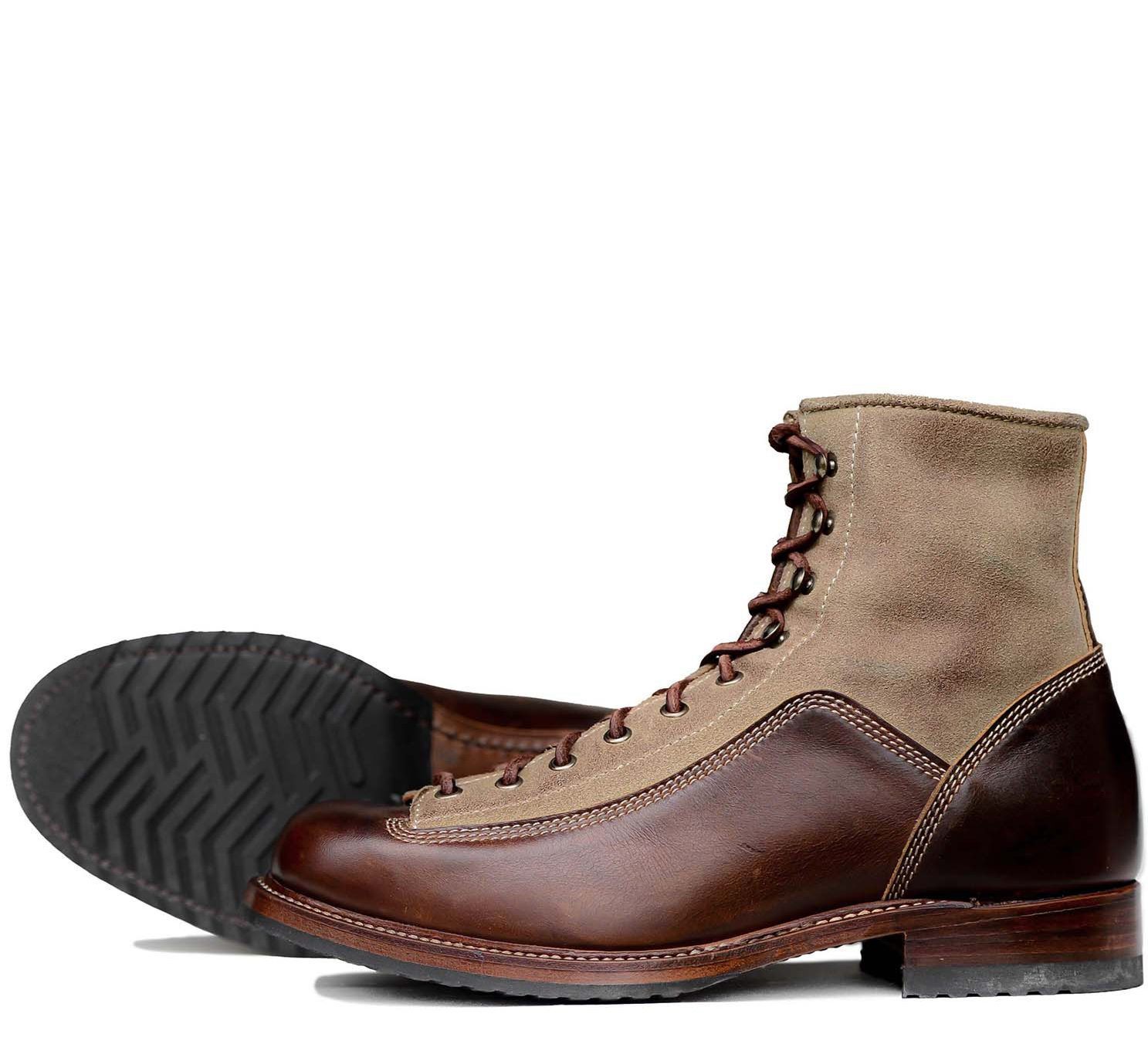 Sandmann Quartermaster Brown Suede