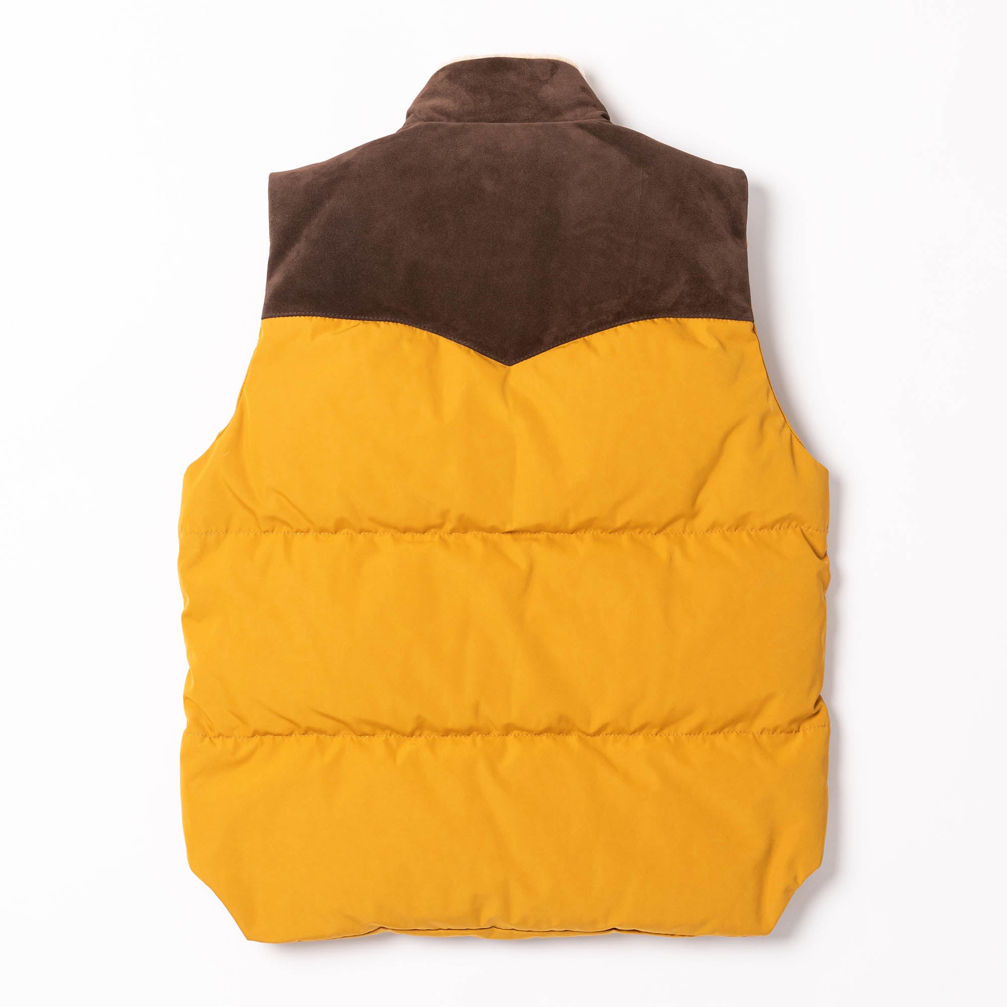 Shangri-La “Bivacco” Yellow Western Down Vest