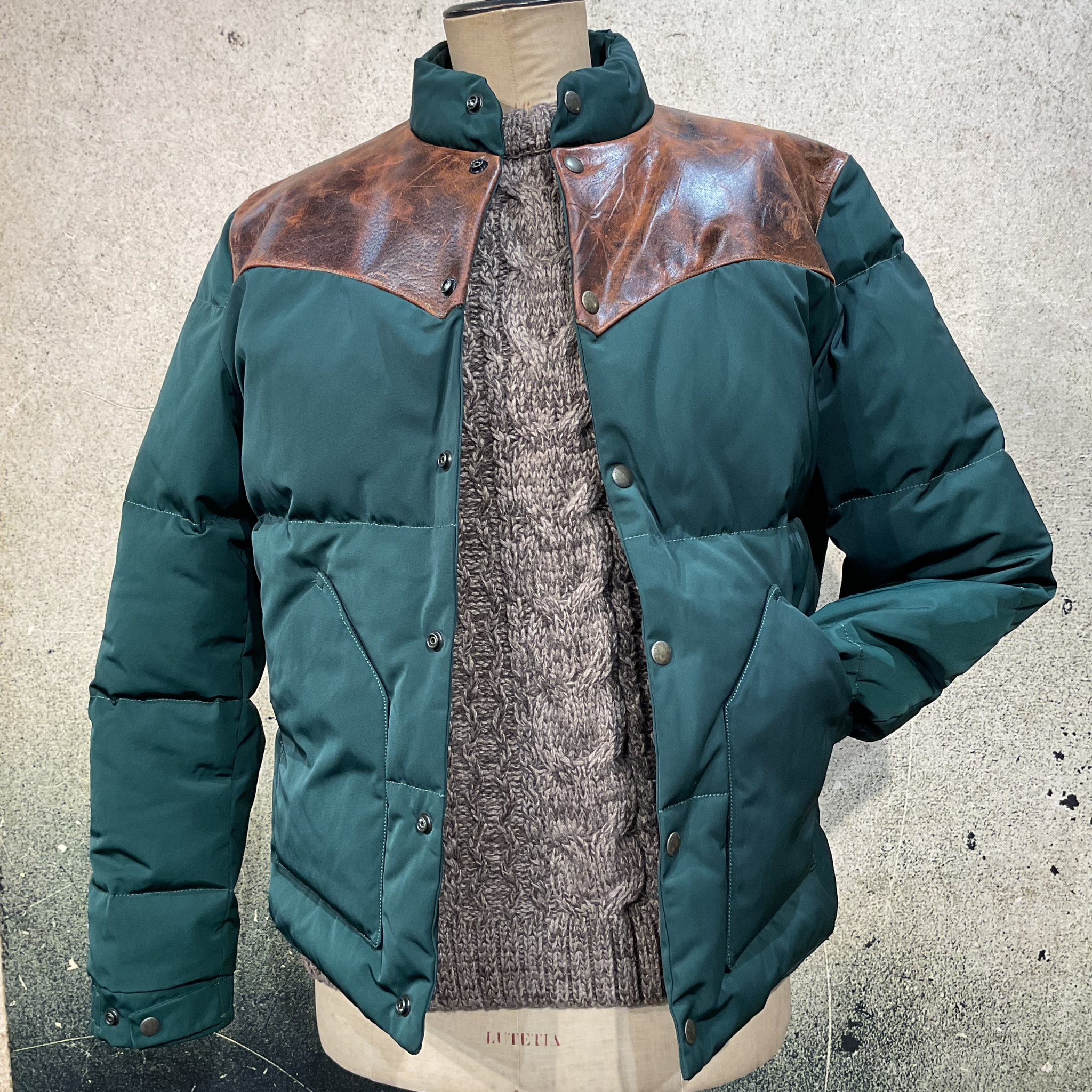 Shangri-La Bivacco Forest Green Western Down Jacket