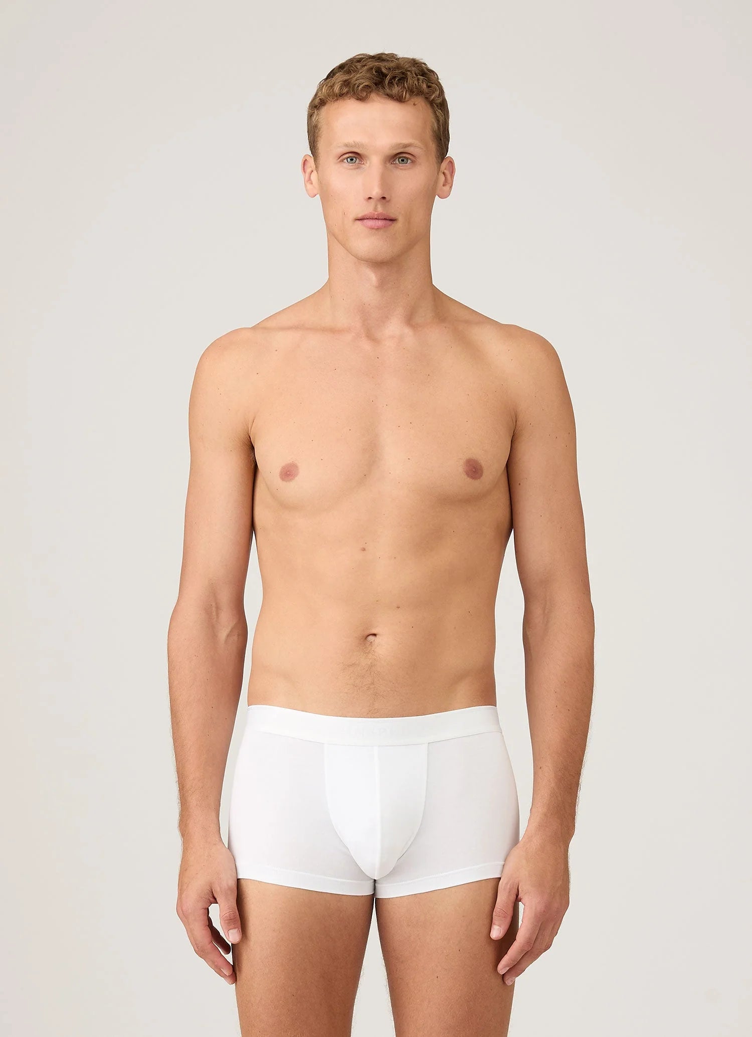 Baumwollstretch Trunkshorts 2er‑Pack