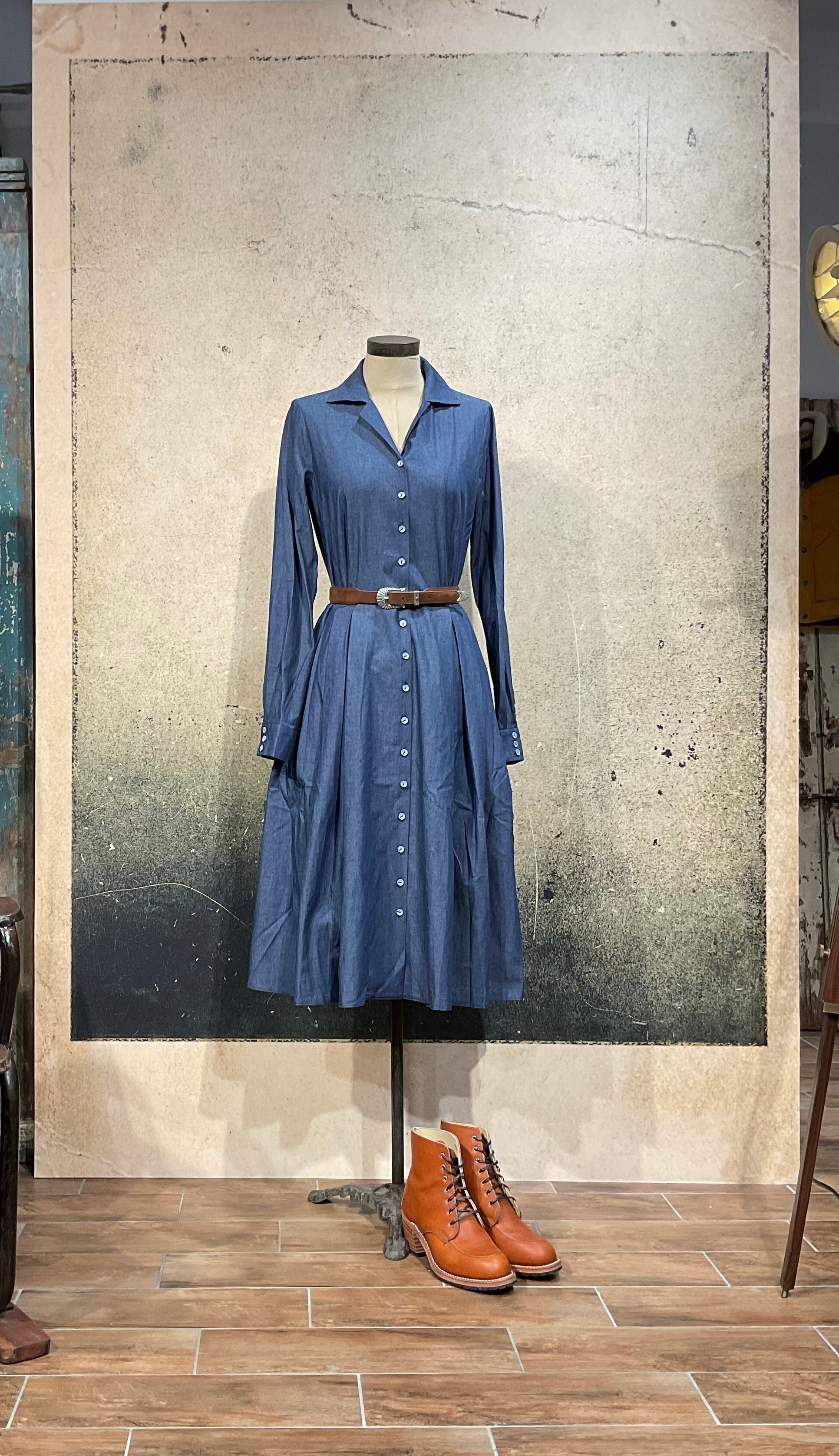 FEMKIT KLEID V.A.L.E.R.I.E denim