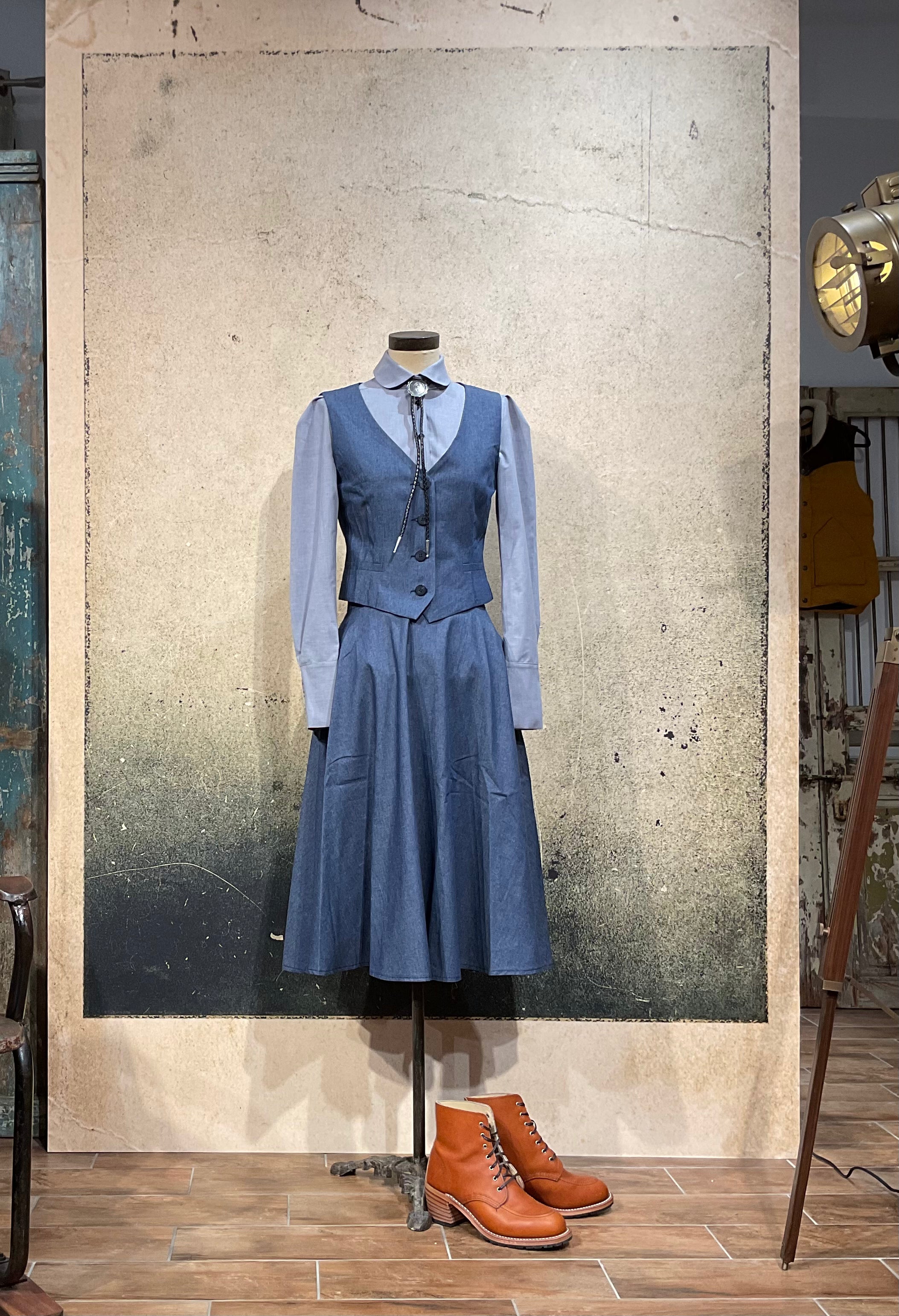 FEMKIT WESTE L.U.C.Y denim