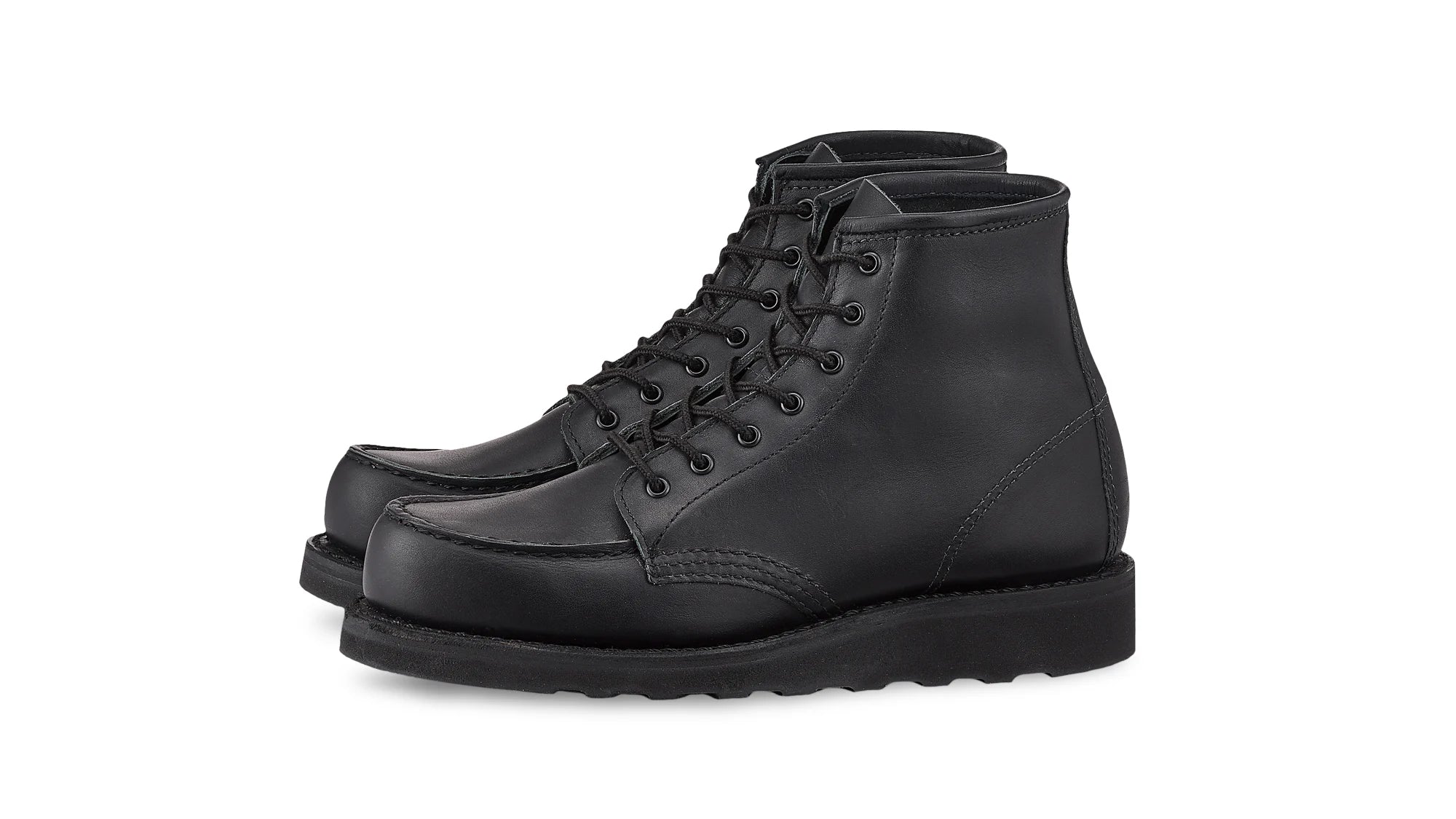 Red Wing Woman Moc Black