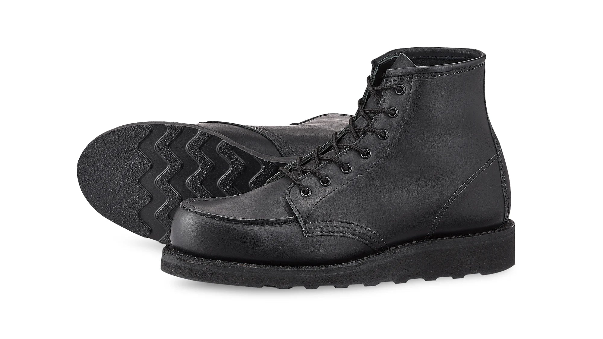 Red Wing Woman Moc Black