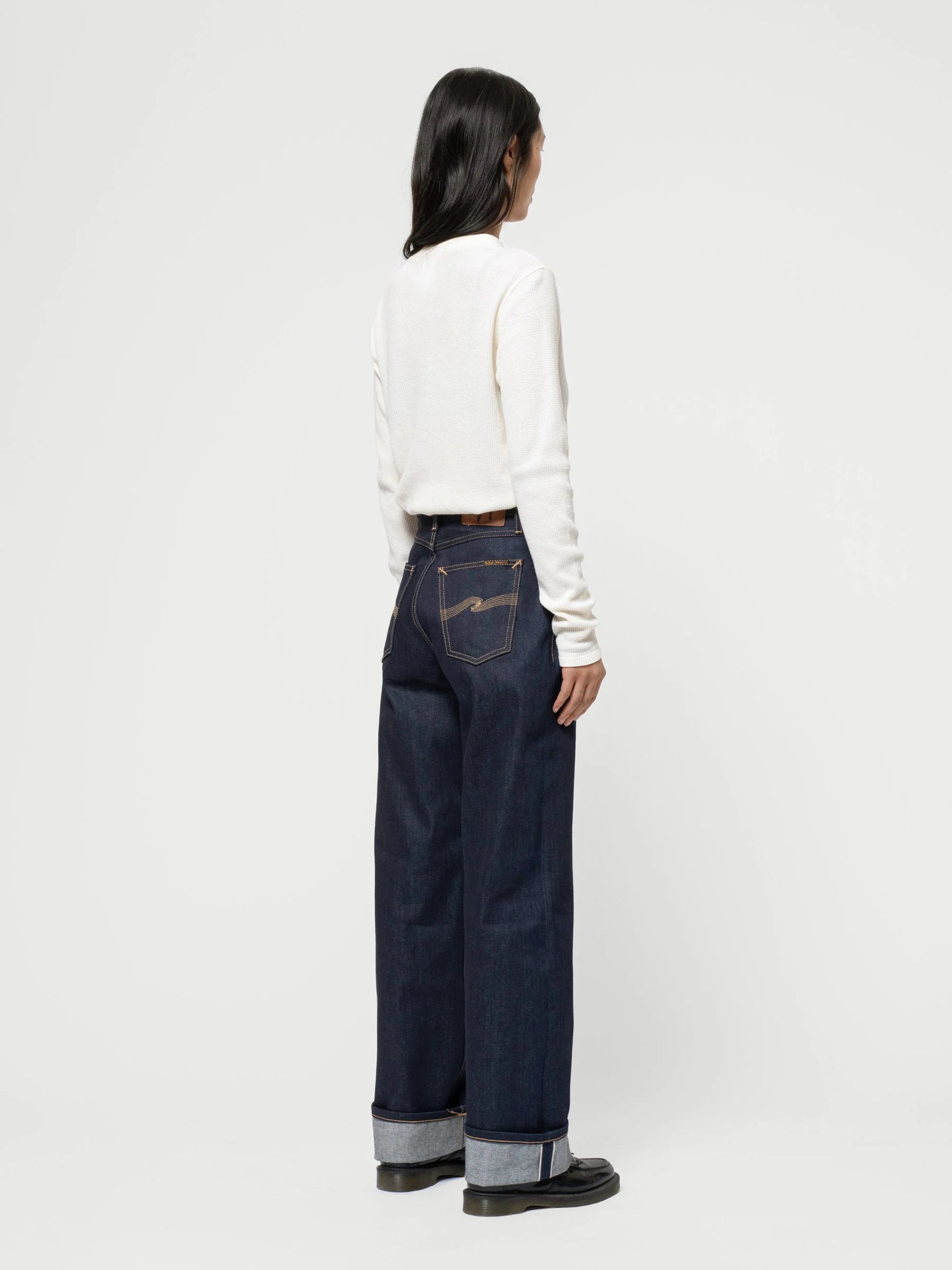 Nudie Jeans Clean Eileen Dry Twilight Selvege