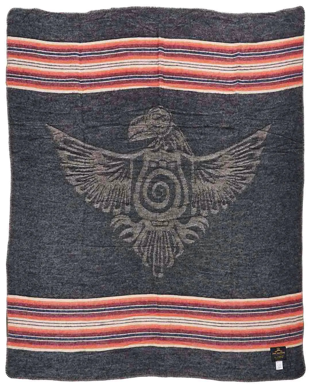 1969 Denakatatee Depakate Woll Blanket Faded Black