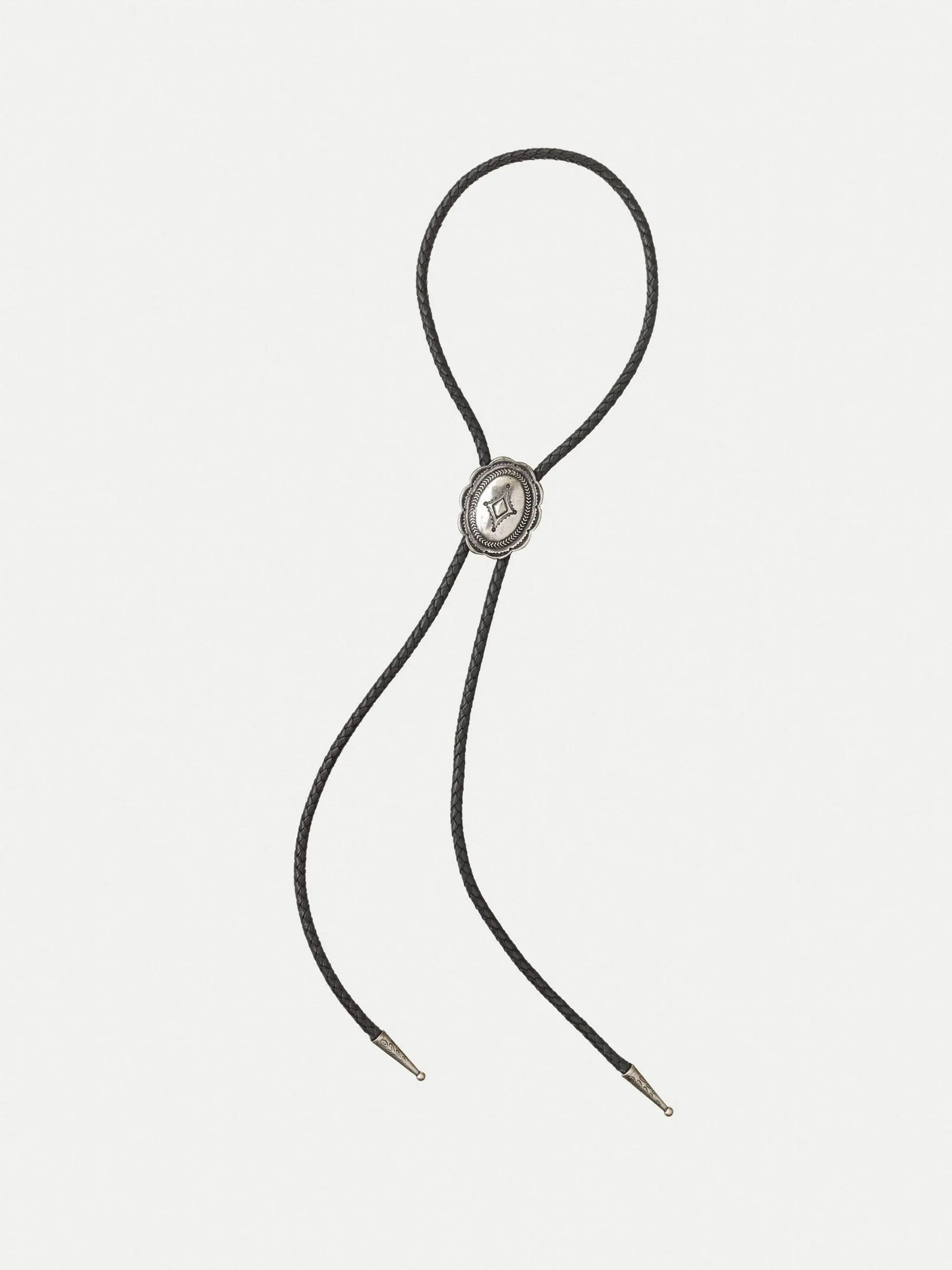 Nudie Jeans Nisse Bolo Tie Black