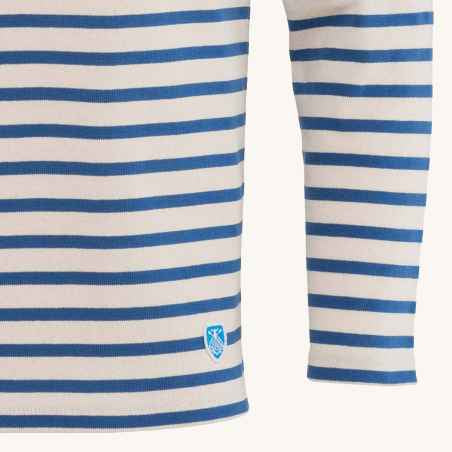Orcival Striped shirt Ecru Indigo / Mixed Waid, unisex