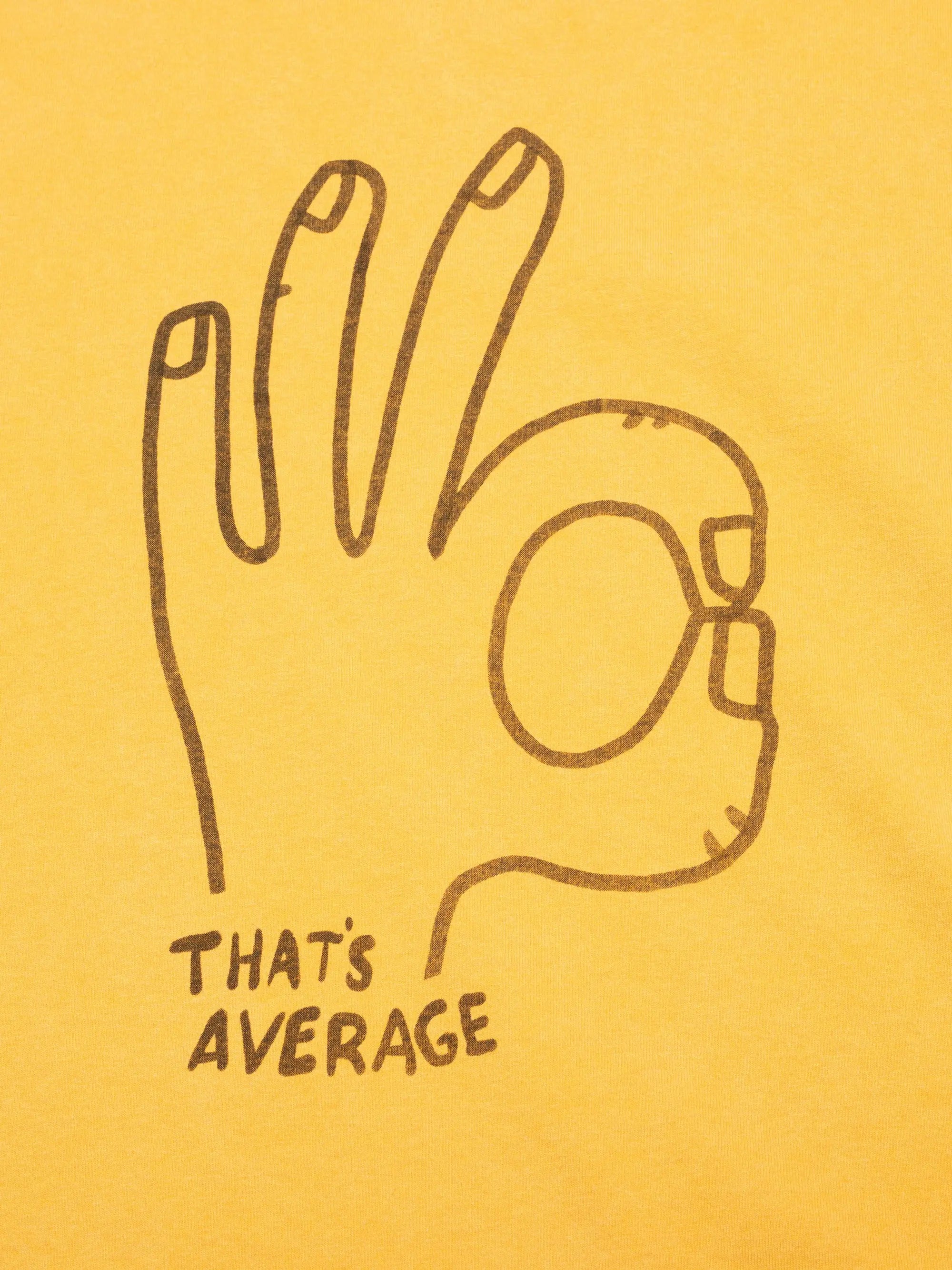 Roy Average T-Shirt Yellow