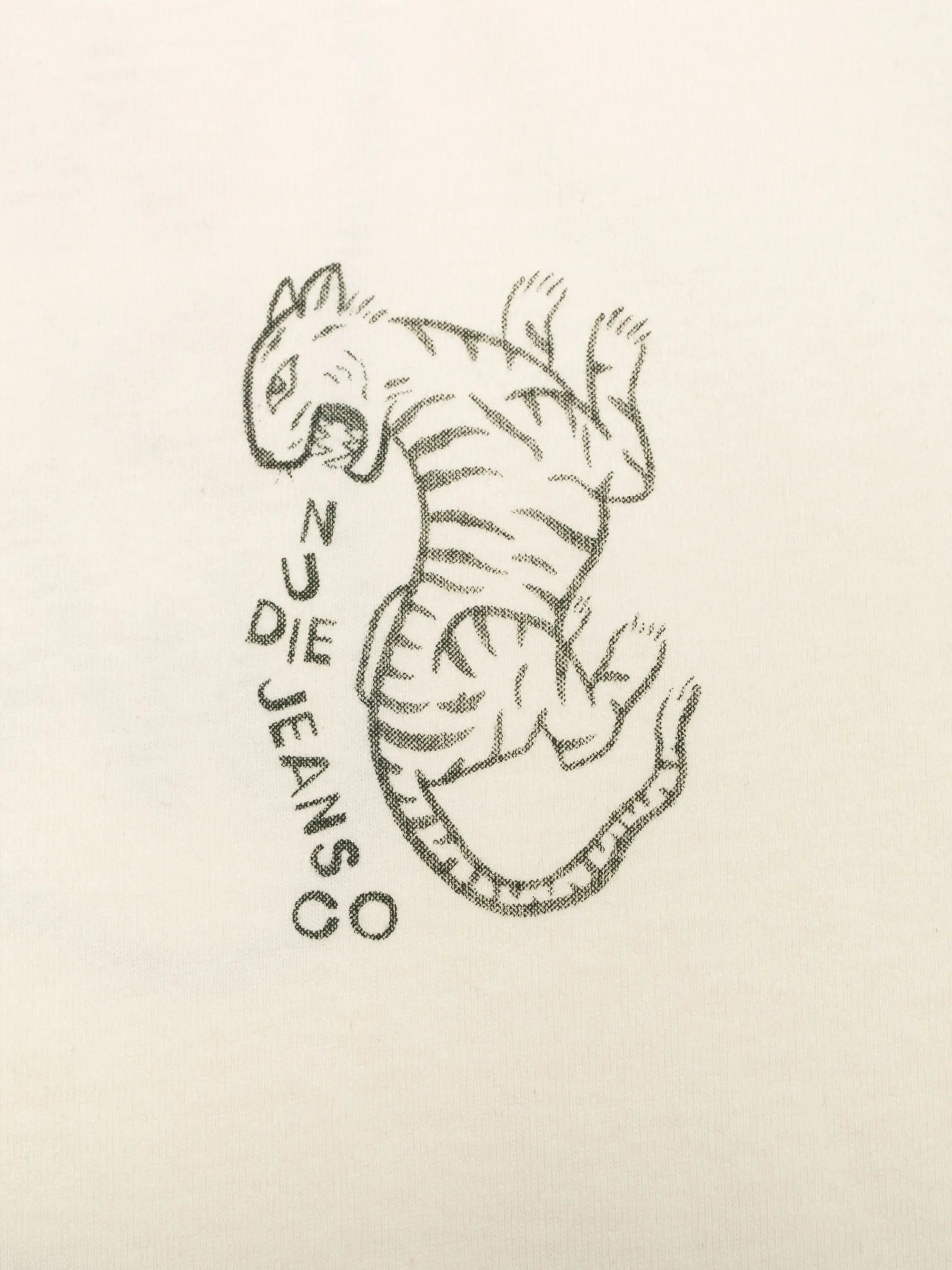 Nudie Jeans Joni Wrong Place T-Shirt Offwhite