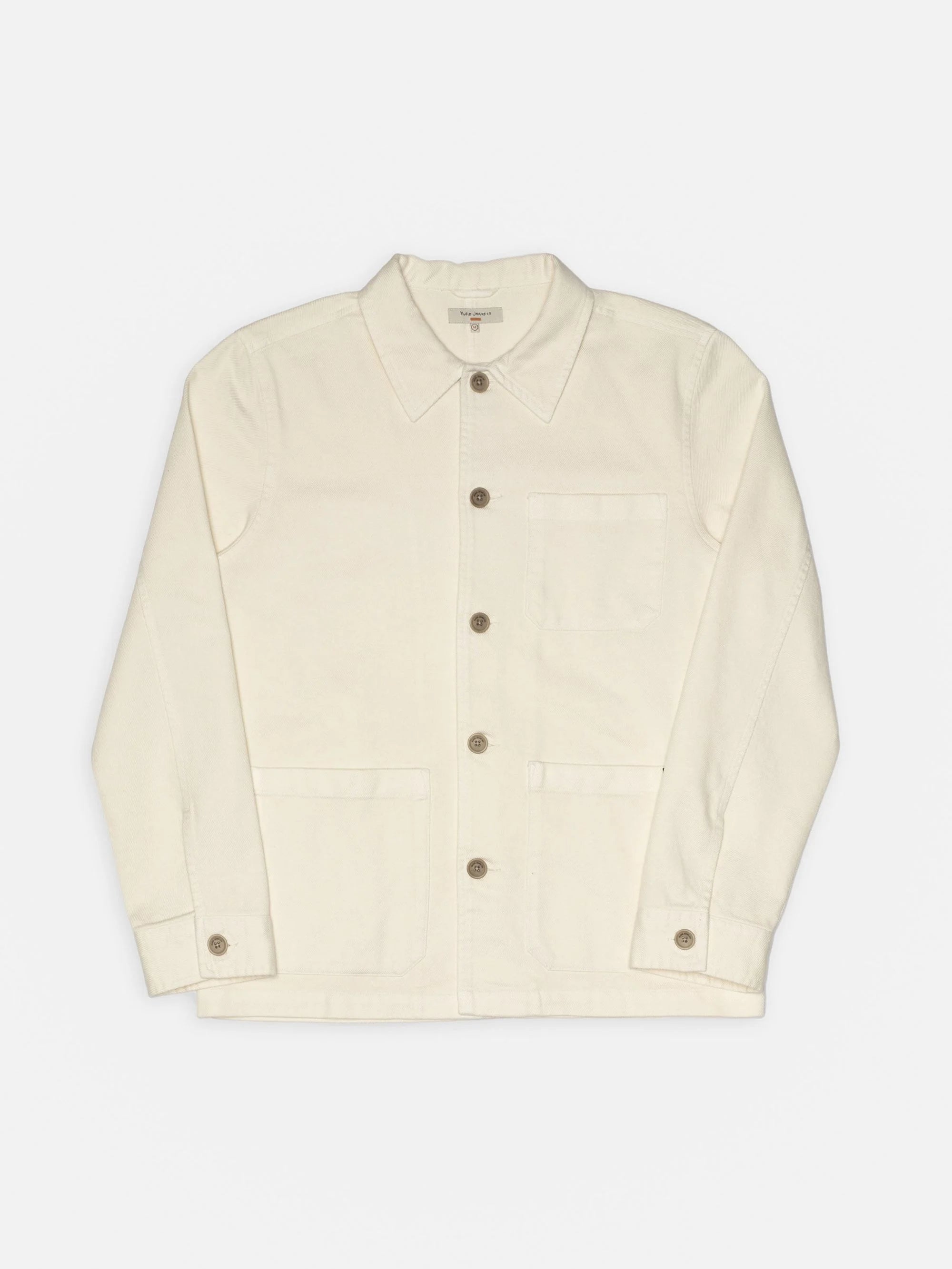 Nudie Jeans Barney Worker Jacket Ivory