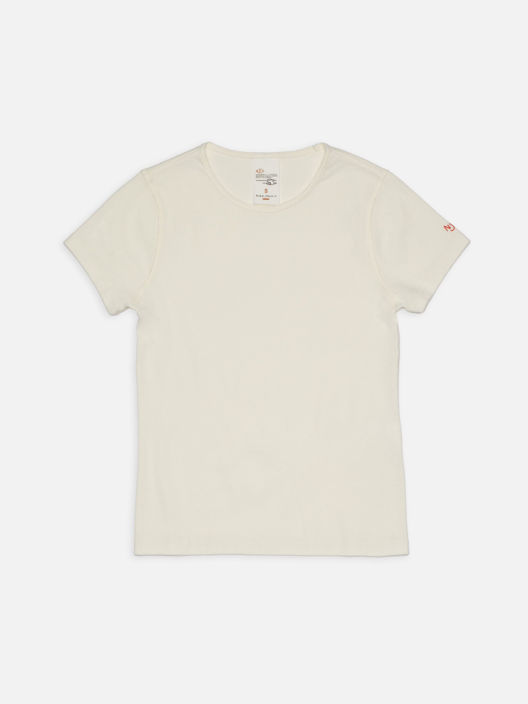 Nudie Jeans Eve T-Shirt Offwhite