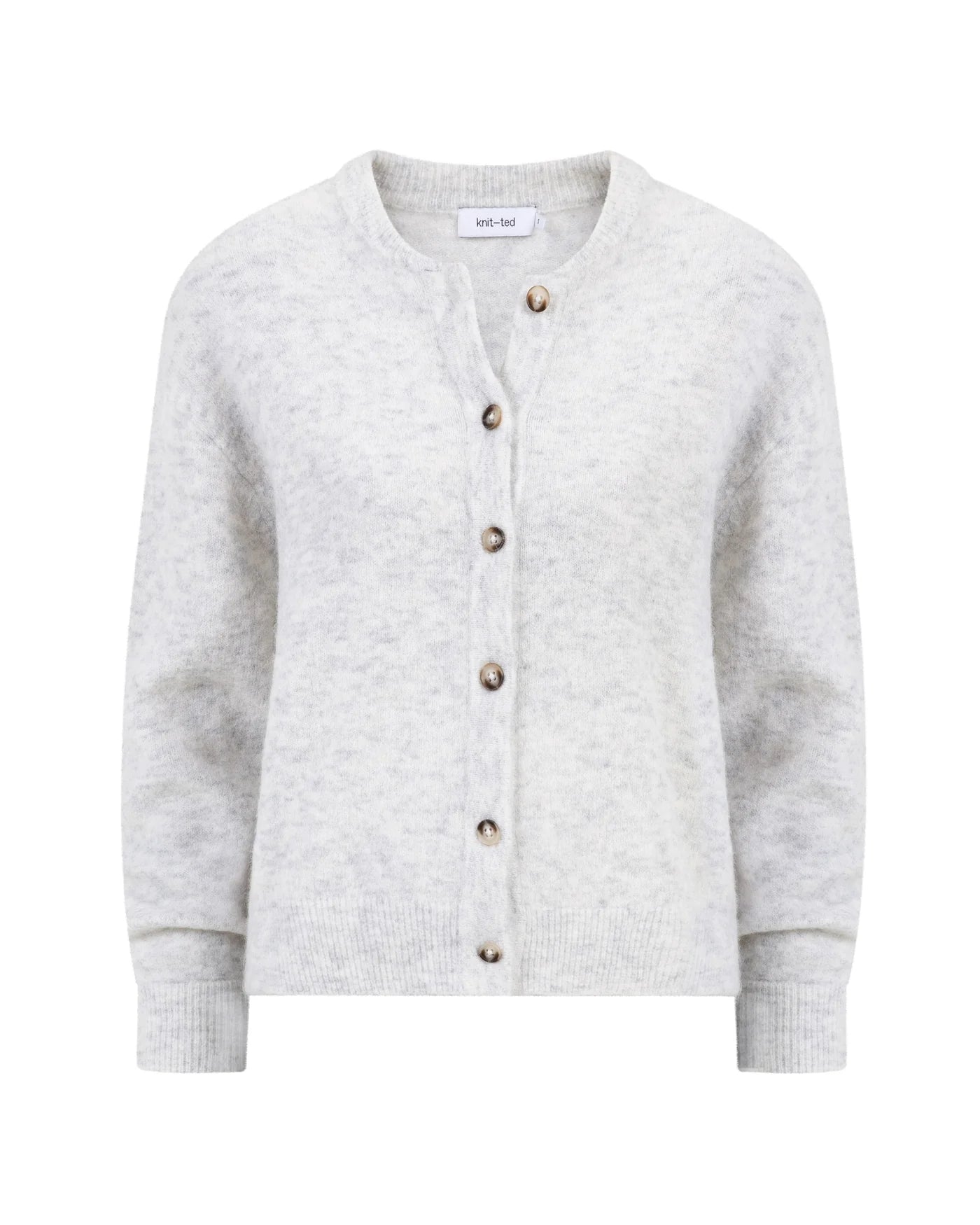 KNITTED Britney Cardigan
Light Grey