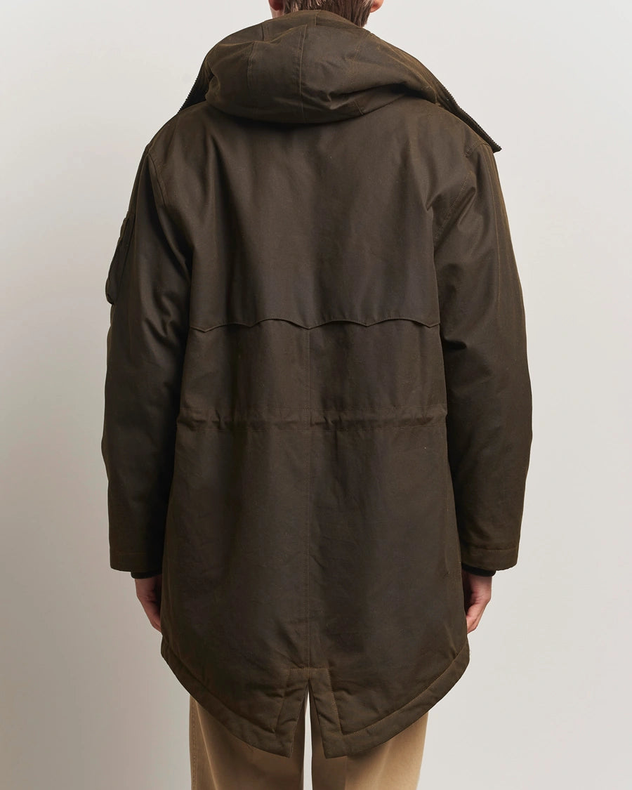 Baracuta Gewachster Ducktail Parka