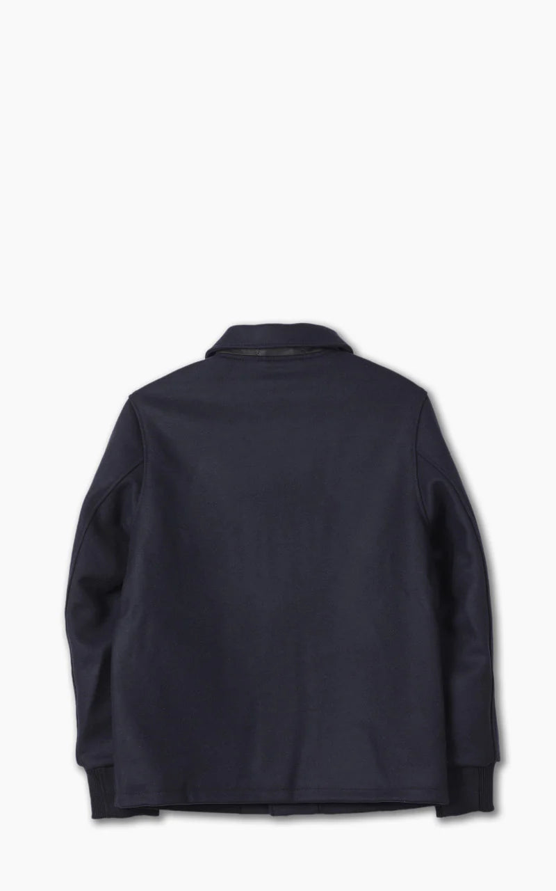 TELLASON COACH JACKET WOOL/CASHMERE DARK NAVY