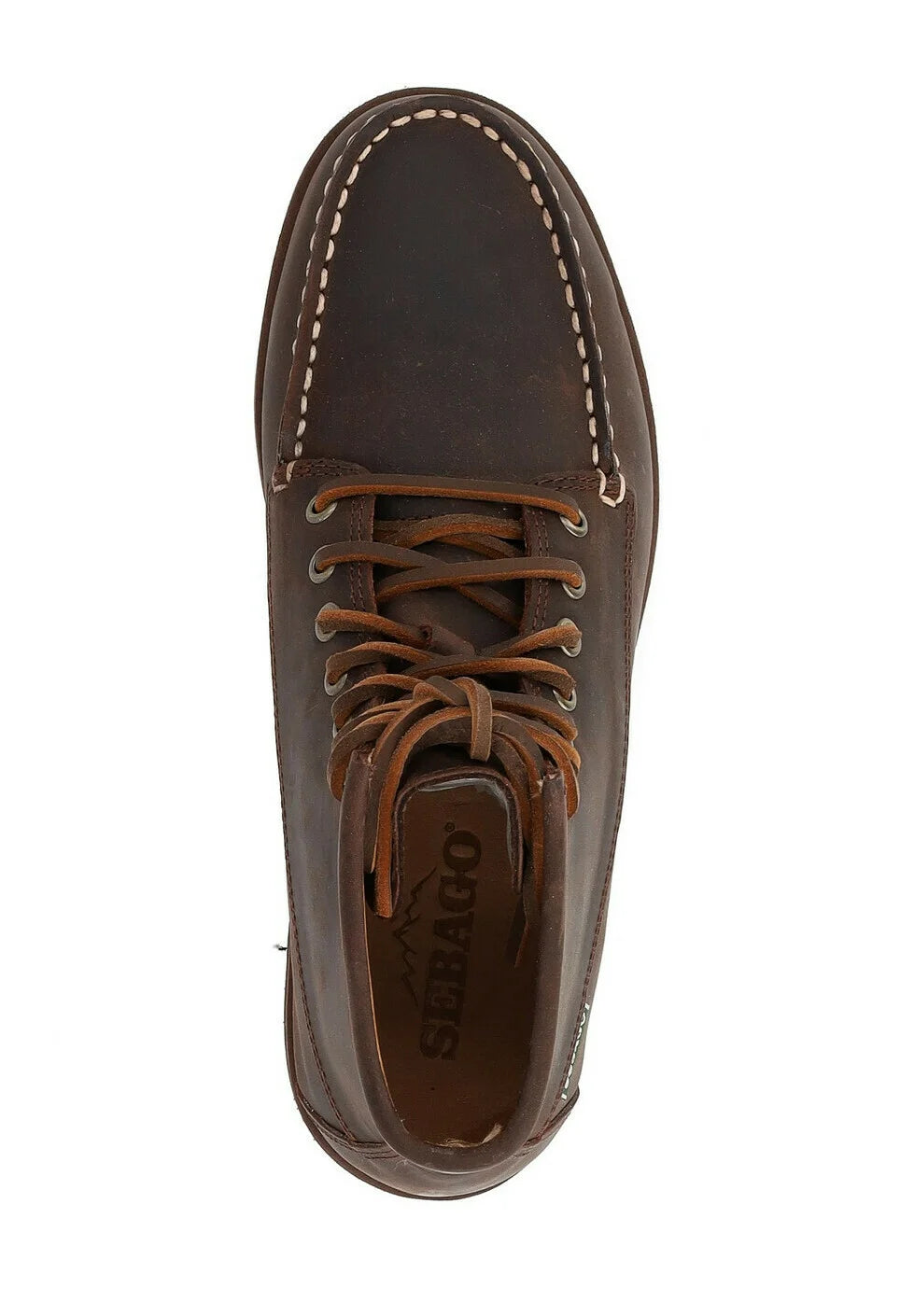 Dunkelbraune Herren Leder Mokassin Outdoor Stiefel