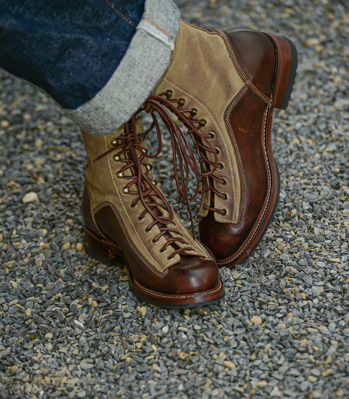 Sandmann Quartermaster Brown Suede