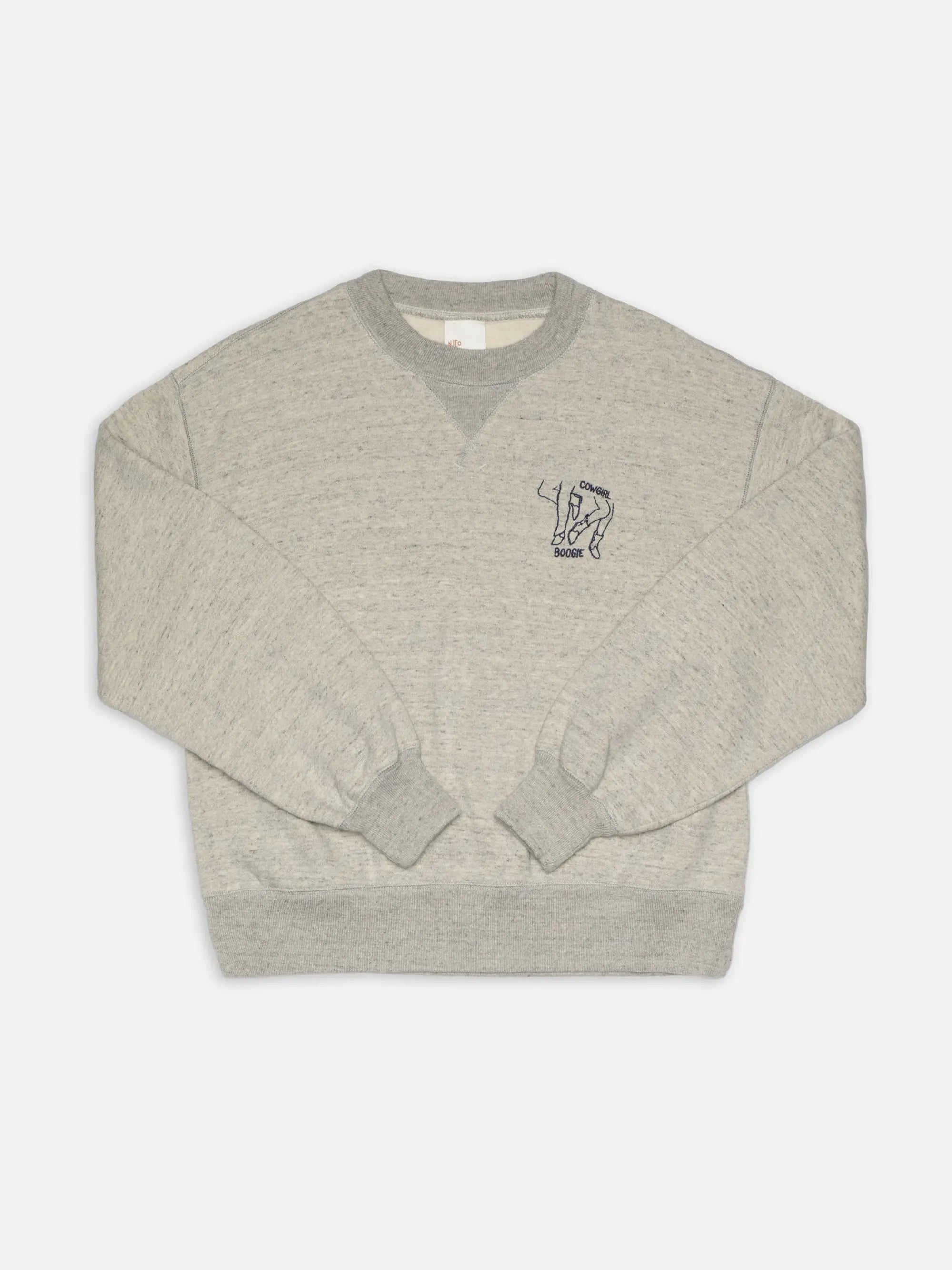 Lone Sweatshirt Cowgirl Boogie Greymelange