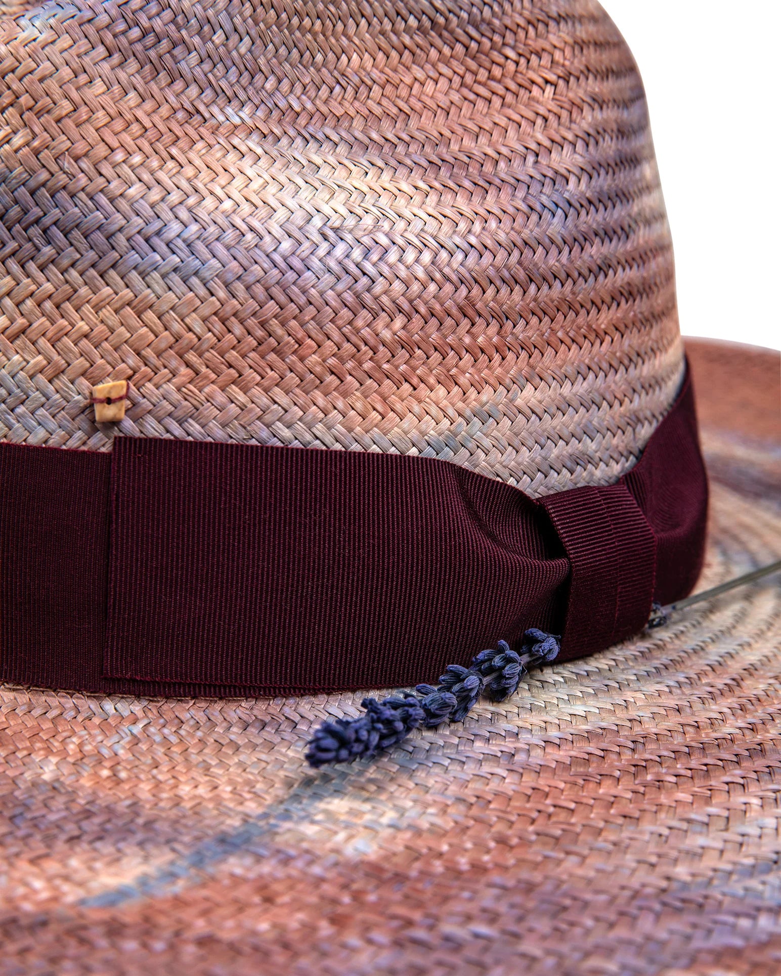 Masculine Panama Tie Dye Sunset