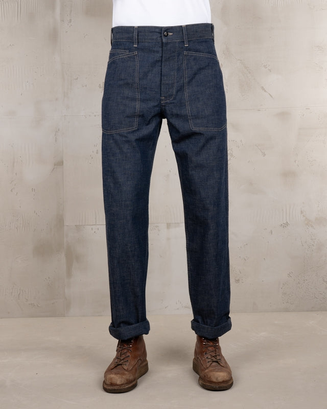 Pike Brothers 1940 Army Denim Trousers Indigo