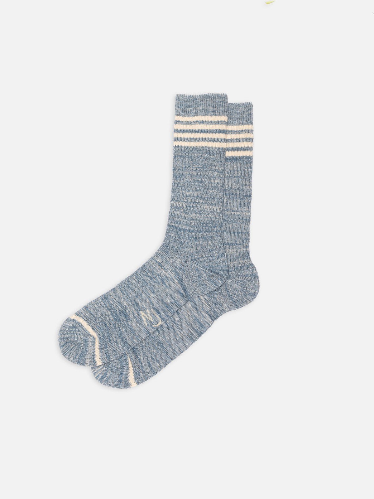 Nudie Jeans Rasmusson Men Tennis Socks Bluegrey