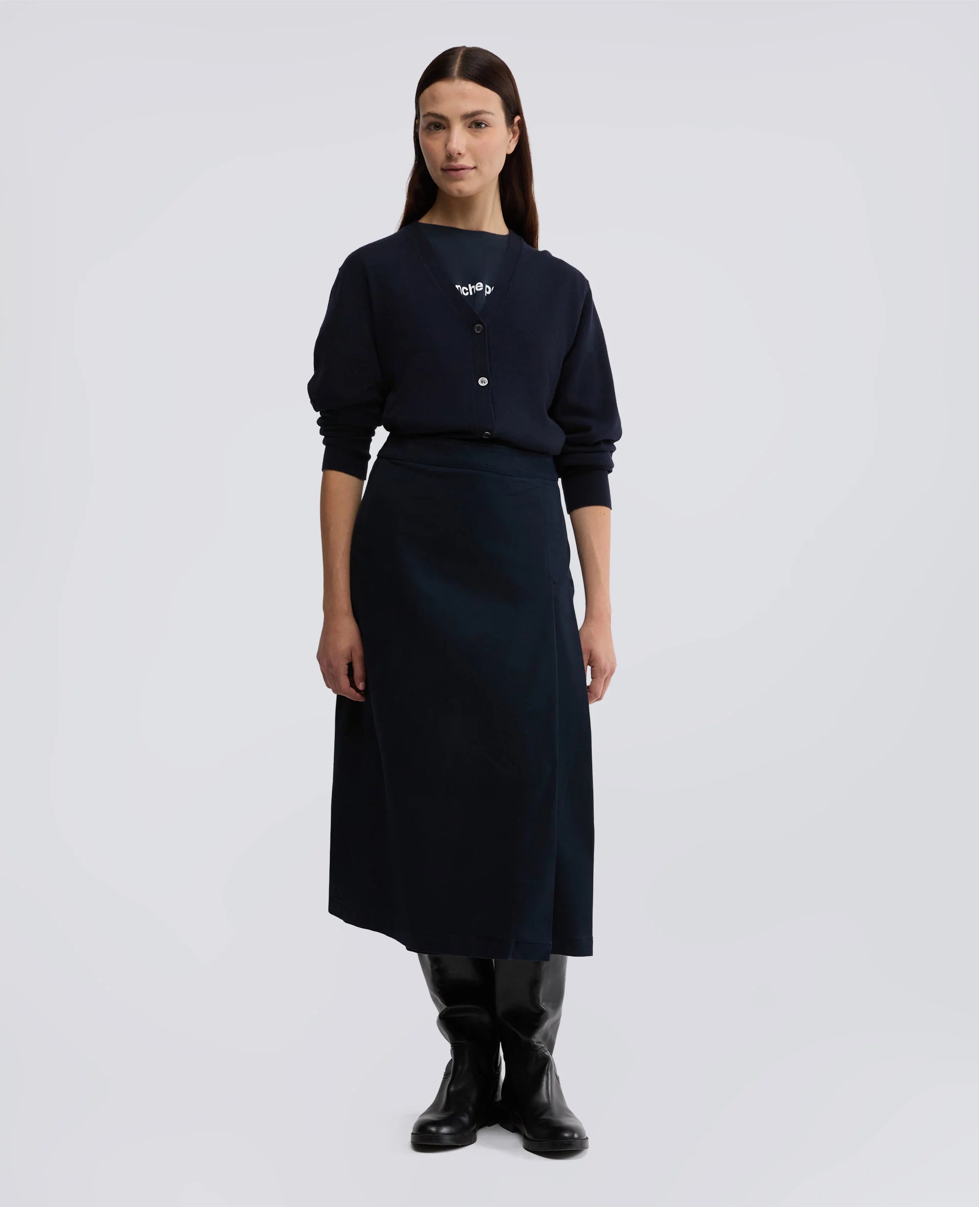 Aspesi LONGUETTE-ROCK AUS BAUMWOLLSTRETCH-GABARDINE