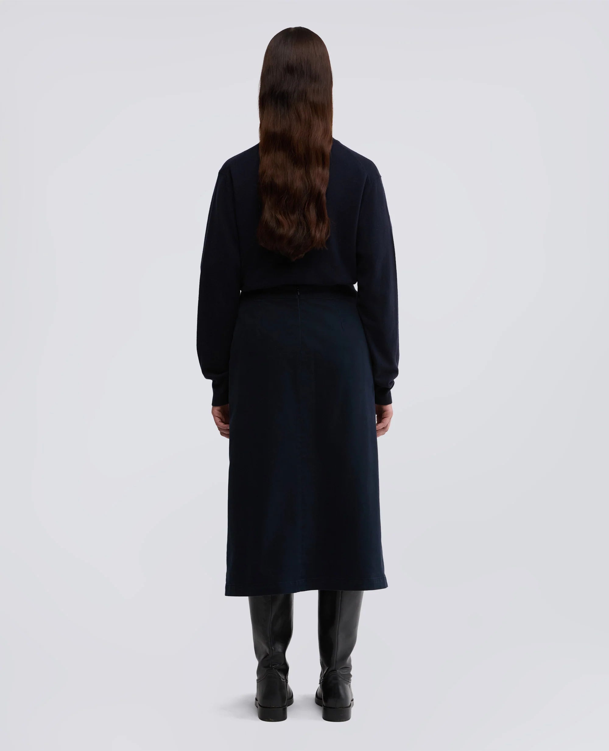 Aspesi LONGUETTE-ROCK AUS BAUMWOLLSTRETCH-GABARDINE