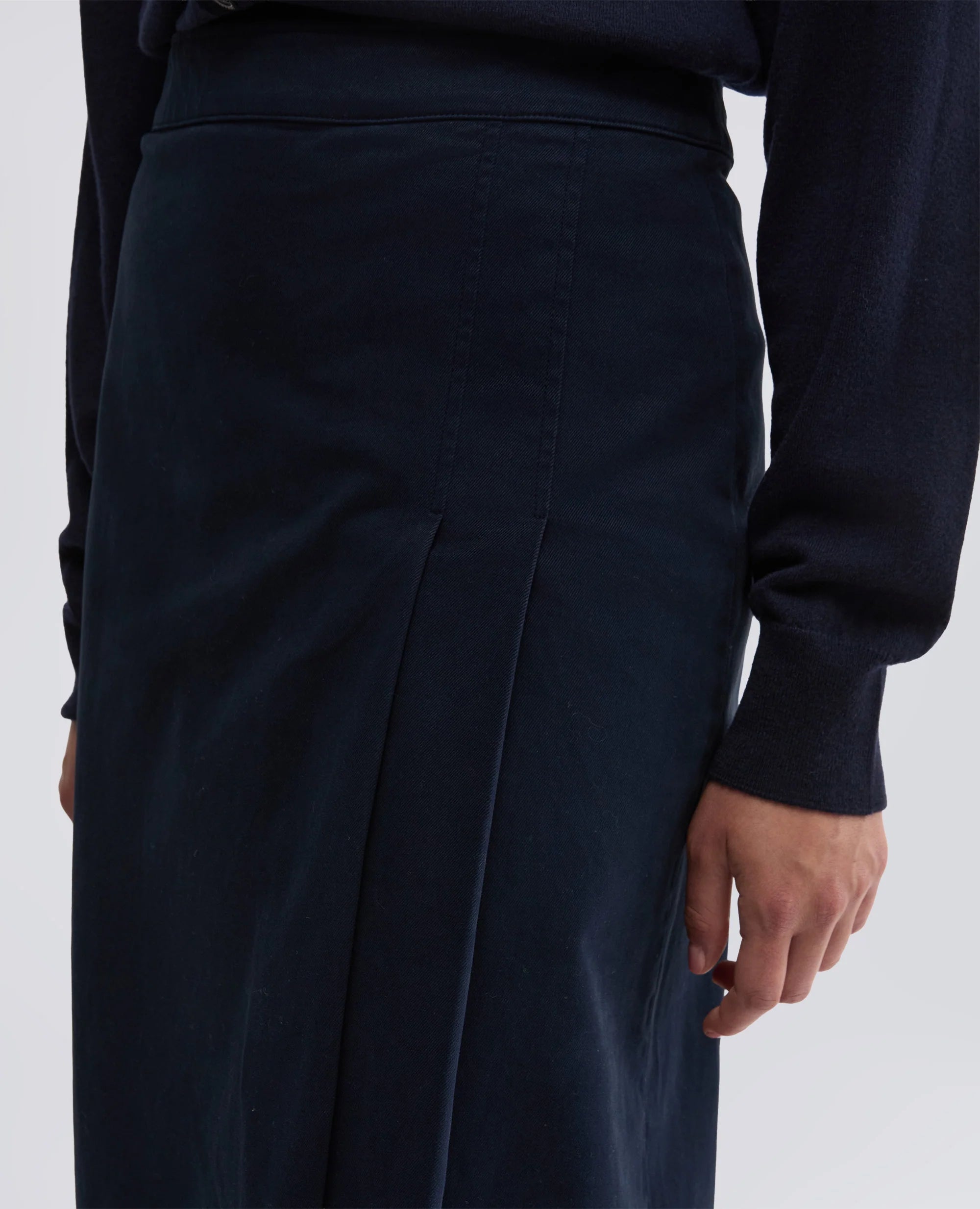 Aspesi LONGUETTE-ROCK AUS BAUMWOLLSTRETCH-GABARDINE