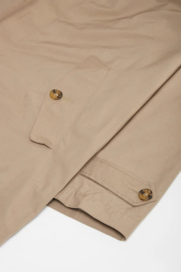 BARACUTA G10 Trenchcoat mit herausnehmbarem Futter und Windklappe