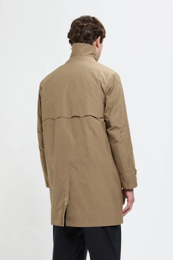 BARACUTA G10 Trenchcoat mit herausnehmbarem Futter und Windklappe
