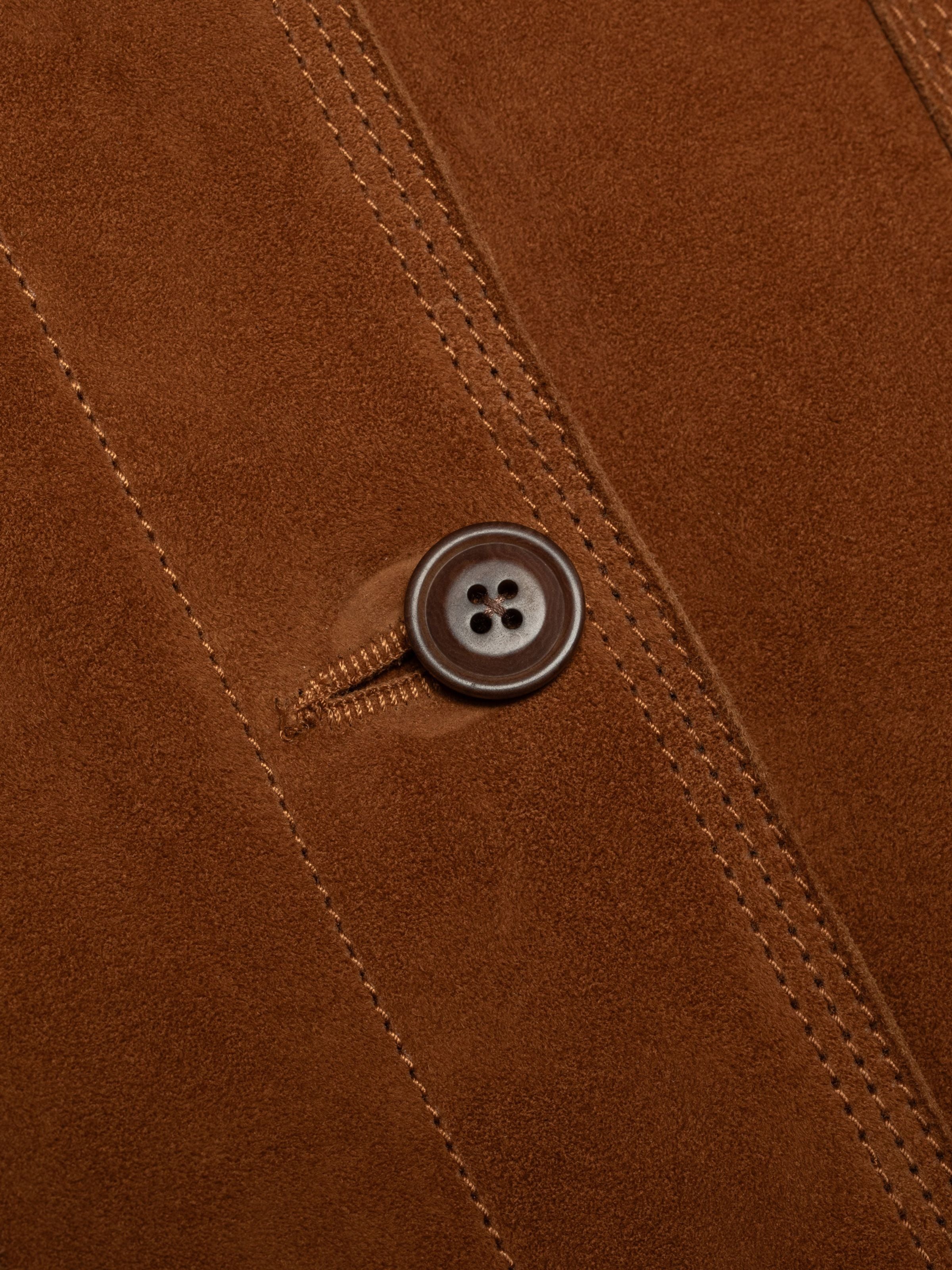 Nudie Jeans Peggy Suede Jacket Cognac