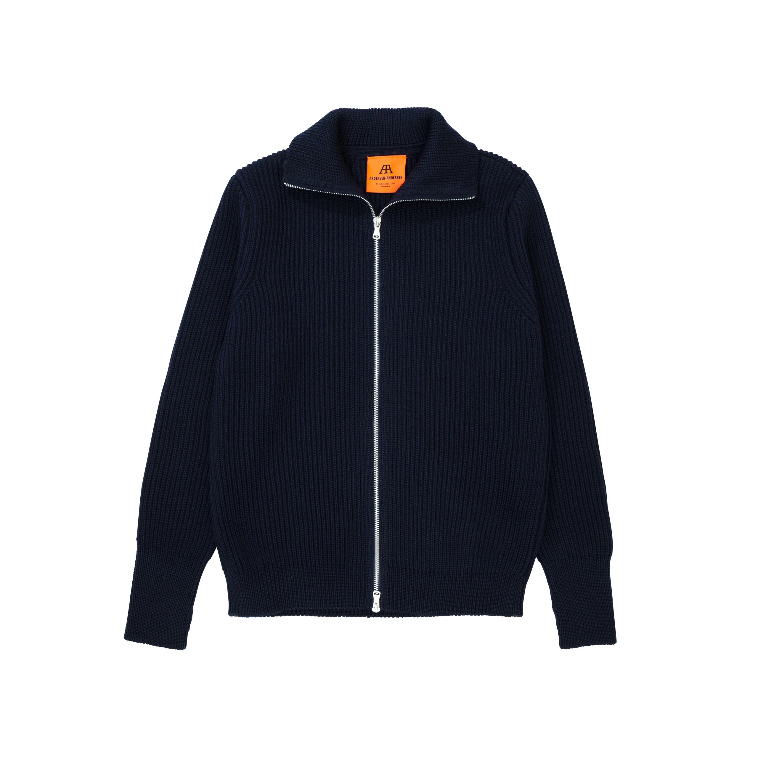 NAVY FULL-ZIP NAVY BLUE