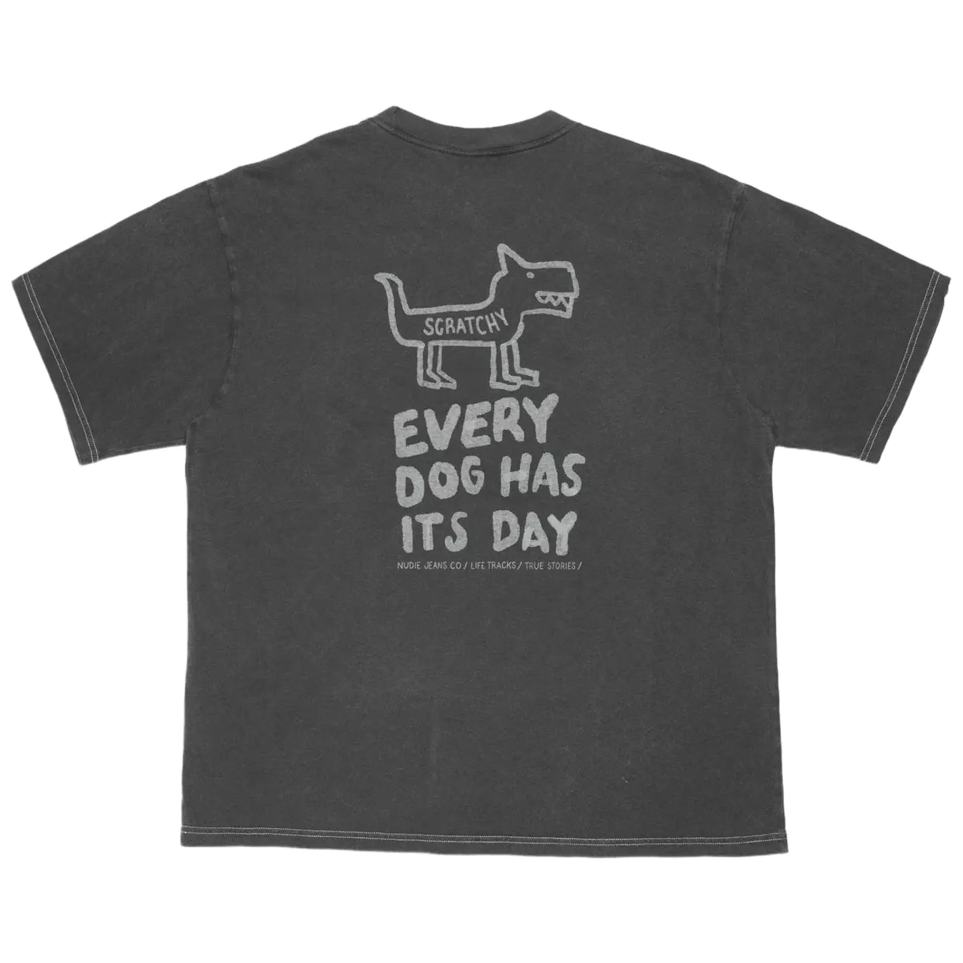 Nudie Jeans T-Shirt Koffescratched