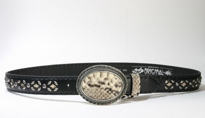 Original Belts Gürtel Negro 3242