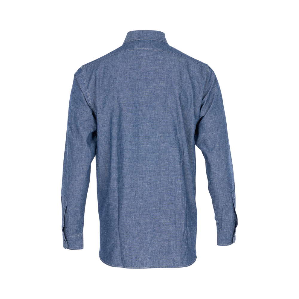 PIKE BROTHERS 1940 USN CHAMBRAY SHIRT HARBOR BLUE