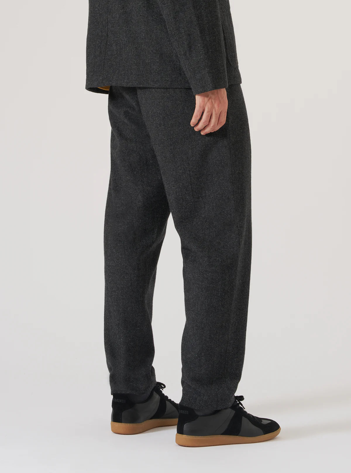 Grey Anders Wool Upcycled Military Chino